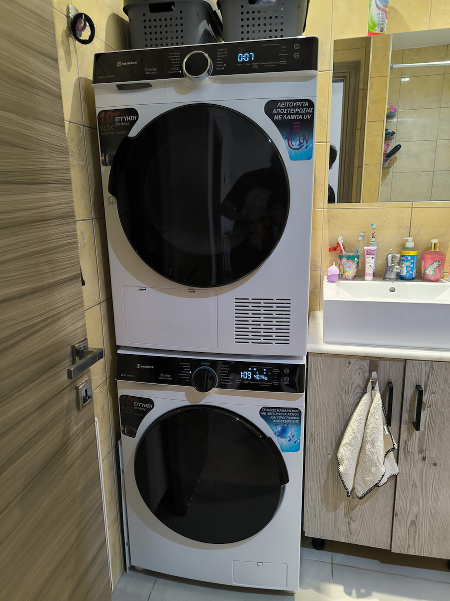 Morris MPD-10125 Uscător de rufe 10kg cu pompă de căldură