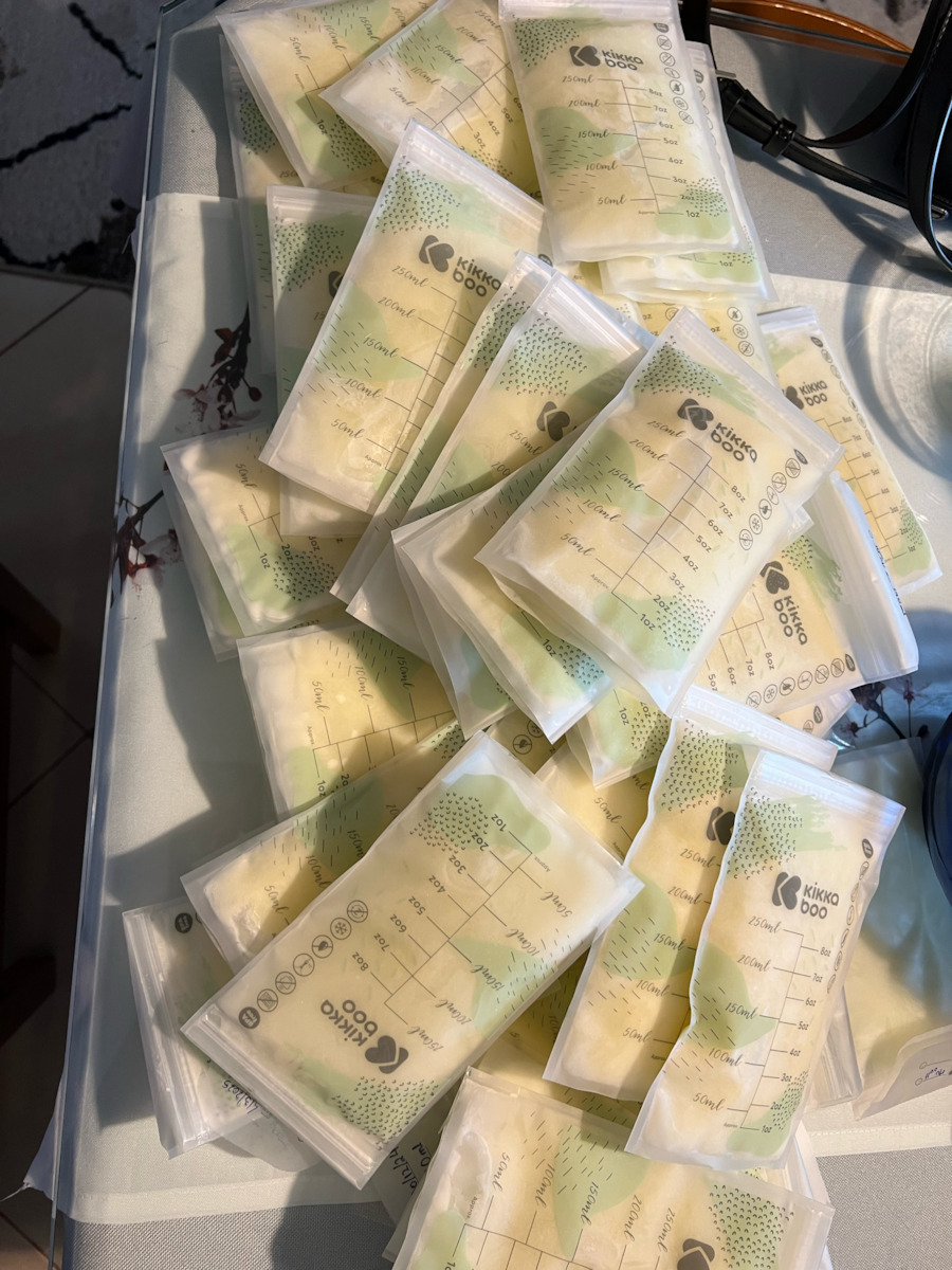 Kikka Boo Breast Milk Storage Bags 21.3x9.7cm 250ml 50pcs