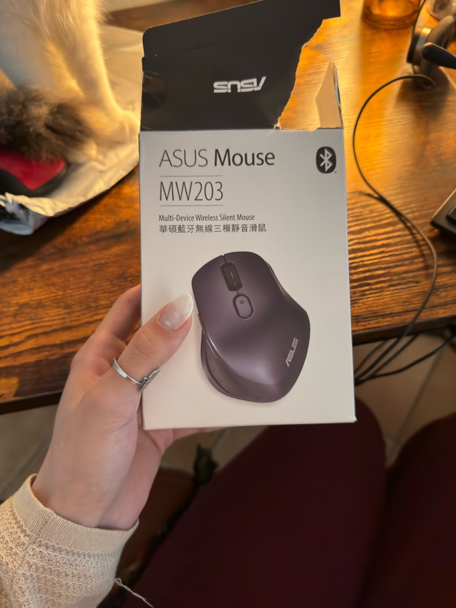 Asus MW203 Ασύρματο Bluetooth Ποντίκι Μπλε