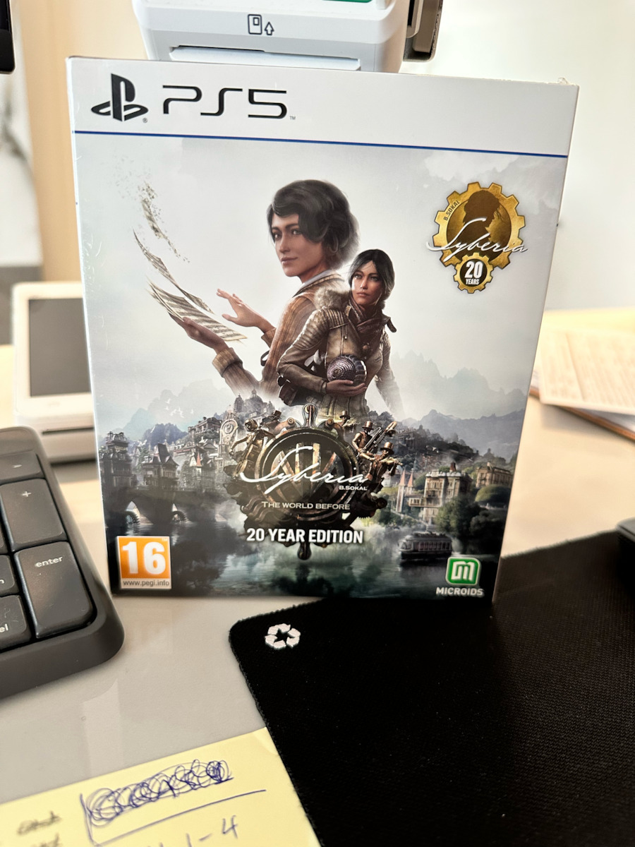 Syberia: The World Before PS5 Game
