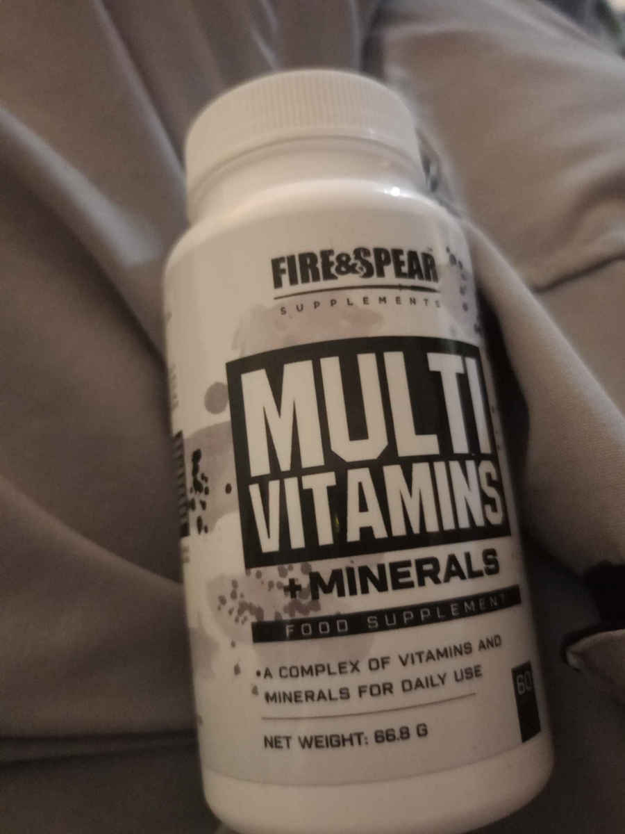 Fire & Spear Multivitamins Minerals Πολυβιταμίνη για Ενέργεια & Ενίσχυση του Ανοσοποιητικού 60 ταμπλέτες