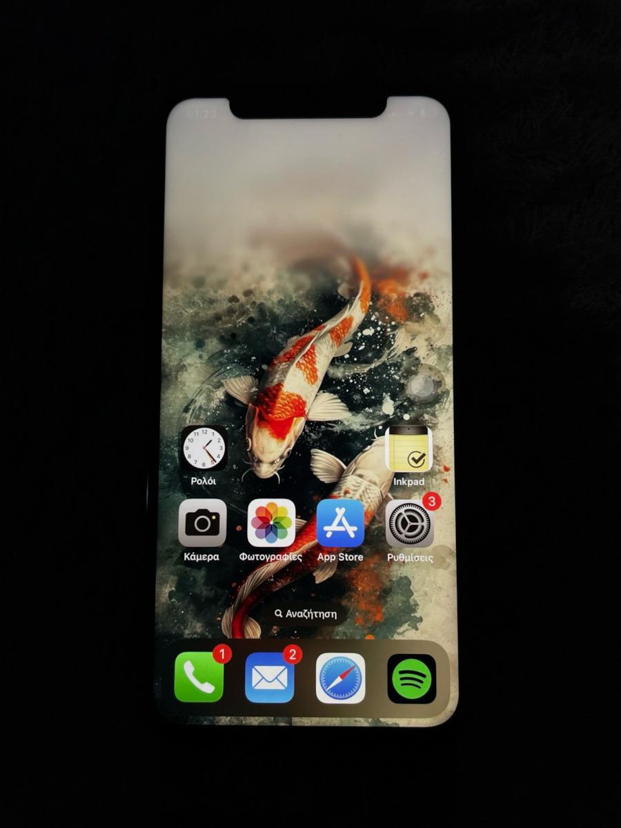 O ecran Zy cu Mecanism Tactil pentru iPhone XS (Negru)