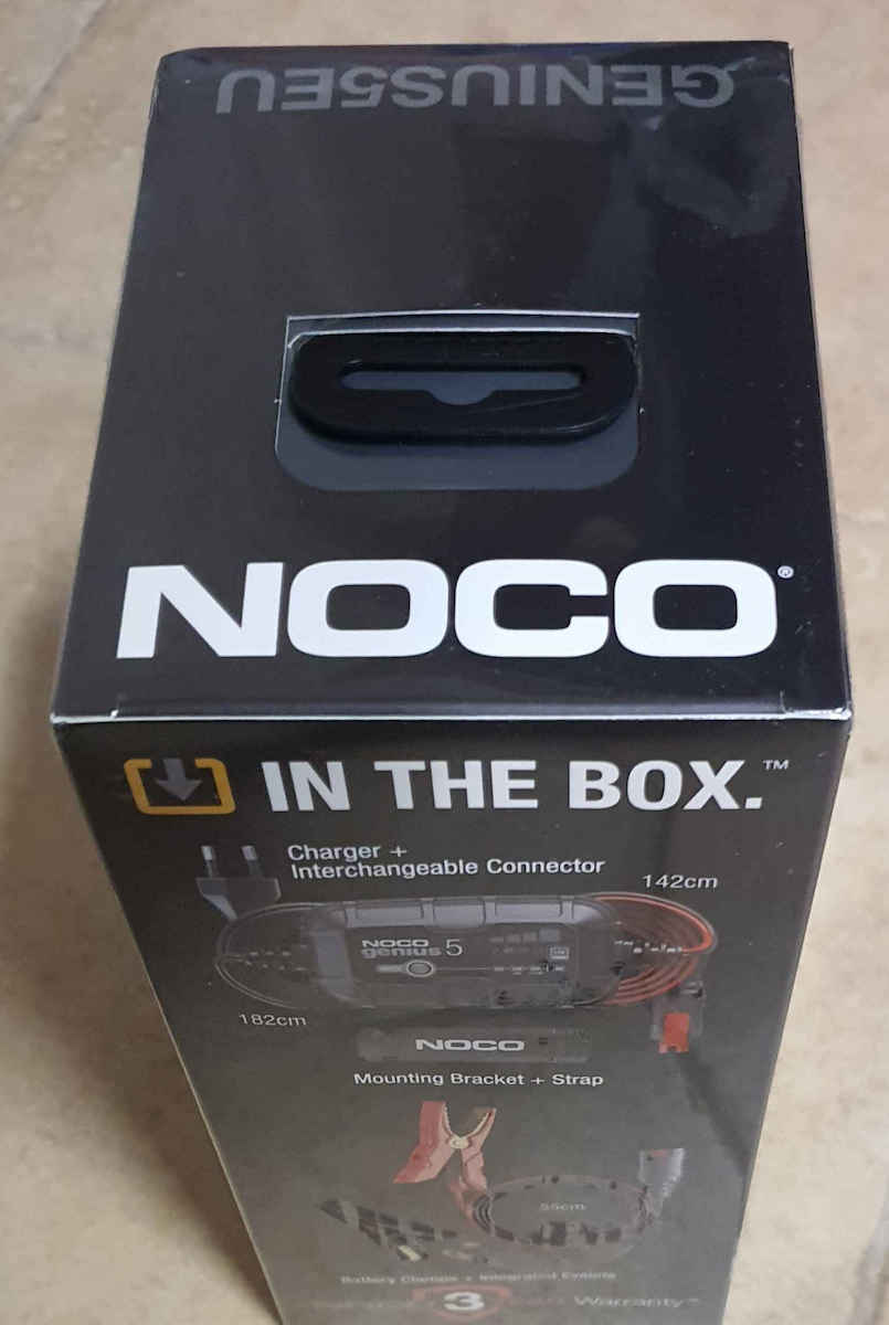 Noco Genius5 Car Battery Charger & Maintainer 6/12V