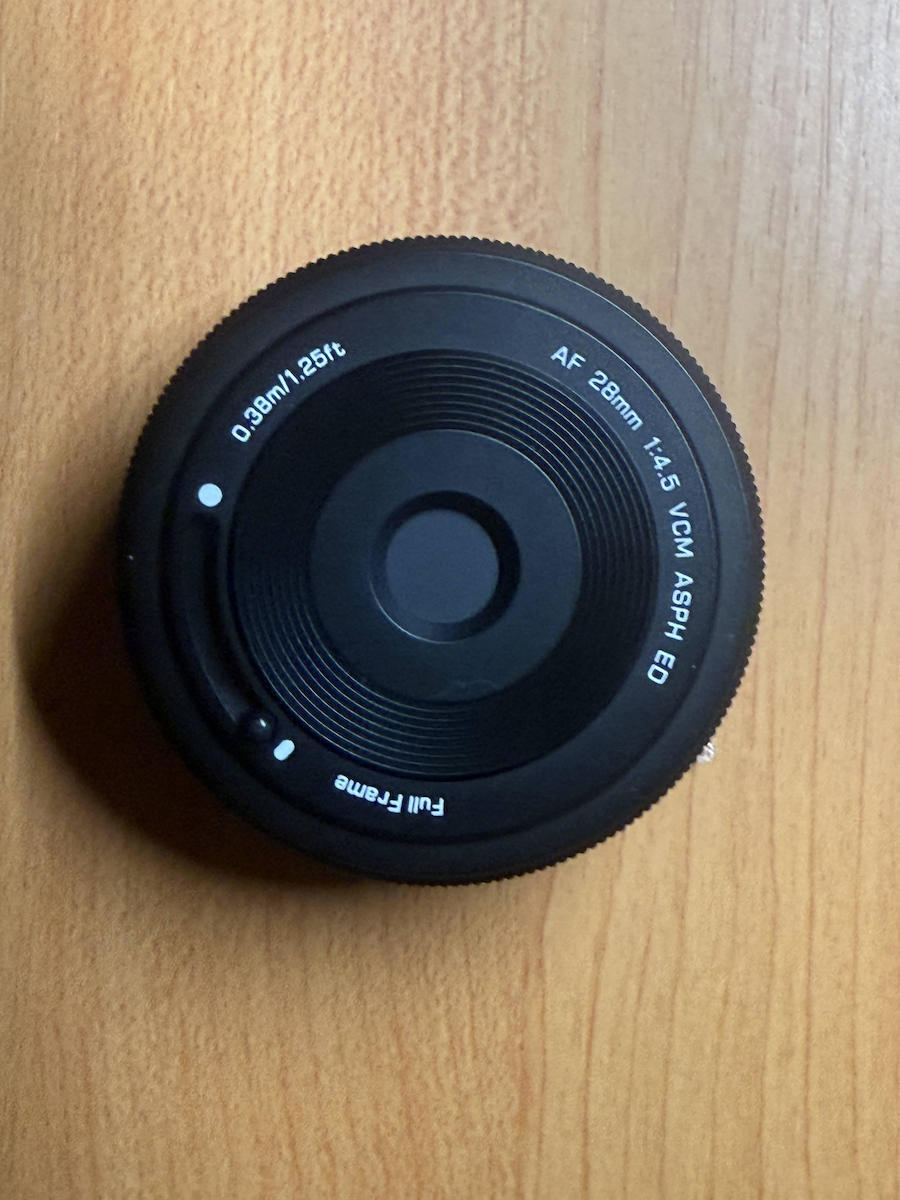 Viltrox Full Frame Camera Lens AF 28mm f/4.5 Fixed for Sony FE Mount Black