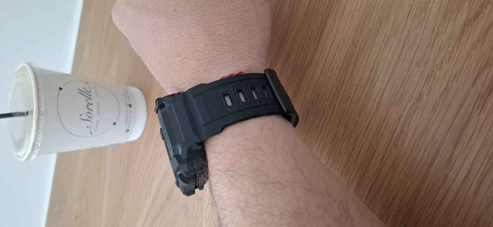Spigen Rugged Armor Pro Curea Silicon Negru (Galaxy Watch Ultra)