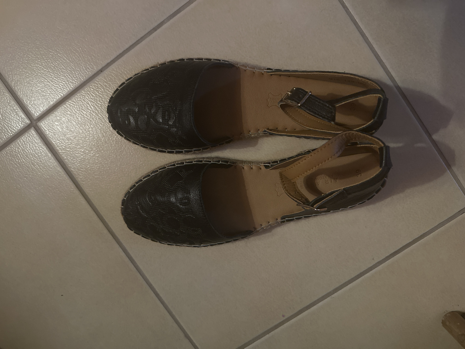 Espadrile dama în culoarea Negru
