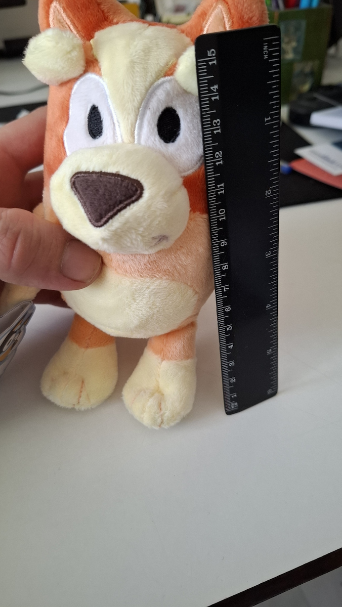 Giochi Preziosi Plush Bluey Bluey Light Blue for 3+ Years 20 cm