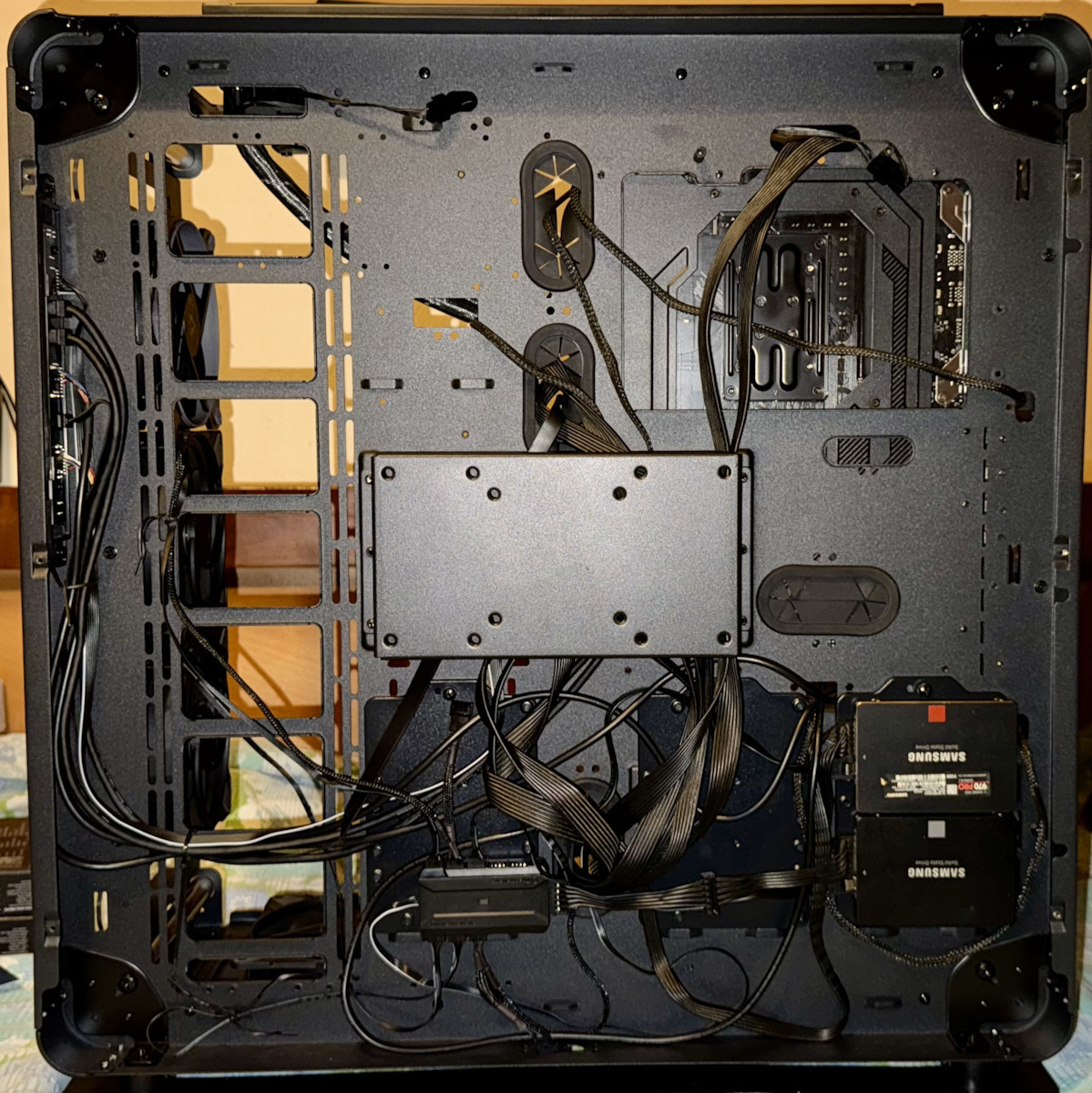 Thermaltake Core P8 TG Gaming Full Tower Κουτί Υπολογιστή με Πλαϊνό Παράθυρο Μαύρο