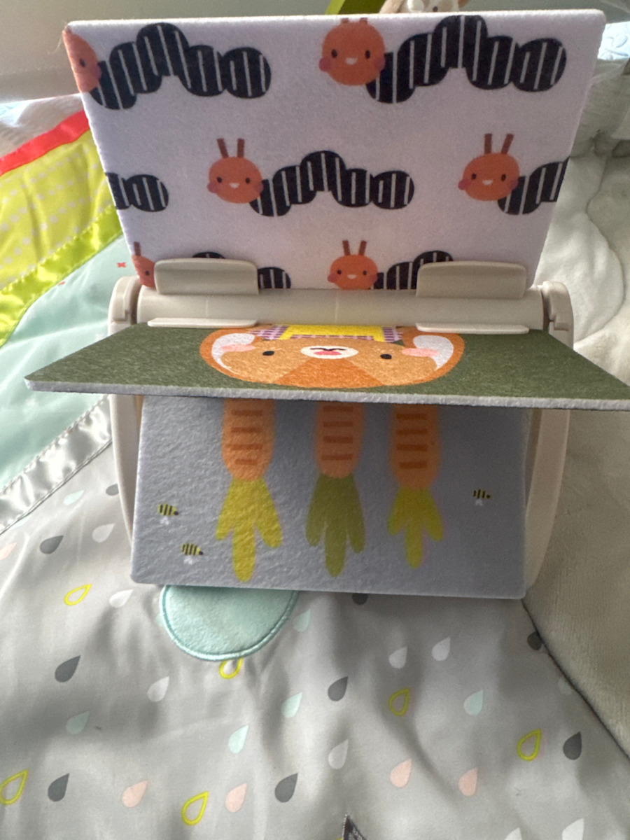 Taf Toys Βρεφικό Παιχνίδι Tummy Time Spinning Book με Ήχους για Νεογέννητα