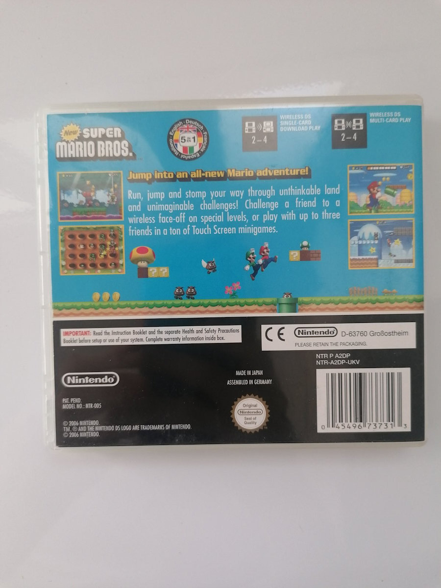 New Super Mario Bros DS