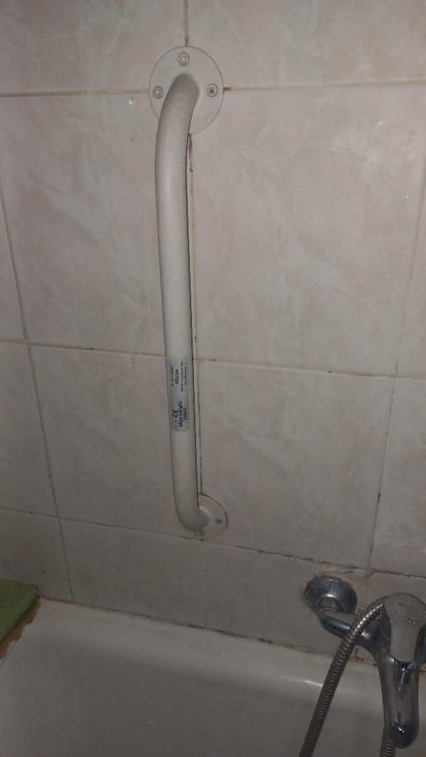 Alfa Care Bathroom Grab Bar for Persons with Disabilities 45cm White