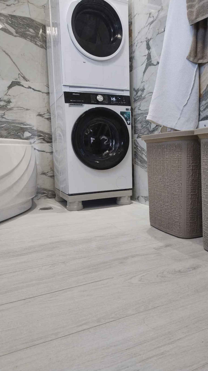 6060K Base For Washer/Dryer made of Plastic 60x60εκ. 1pcs