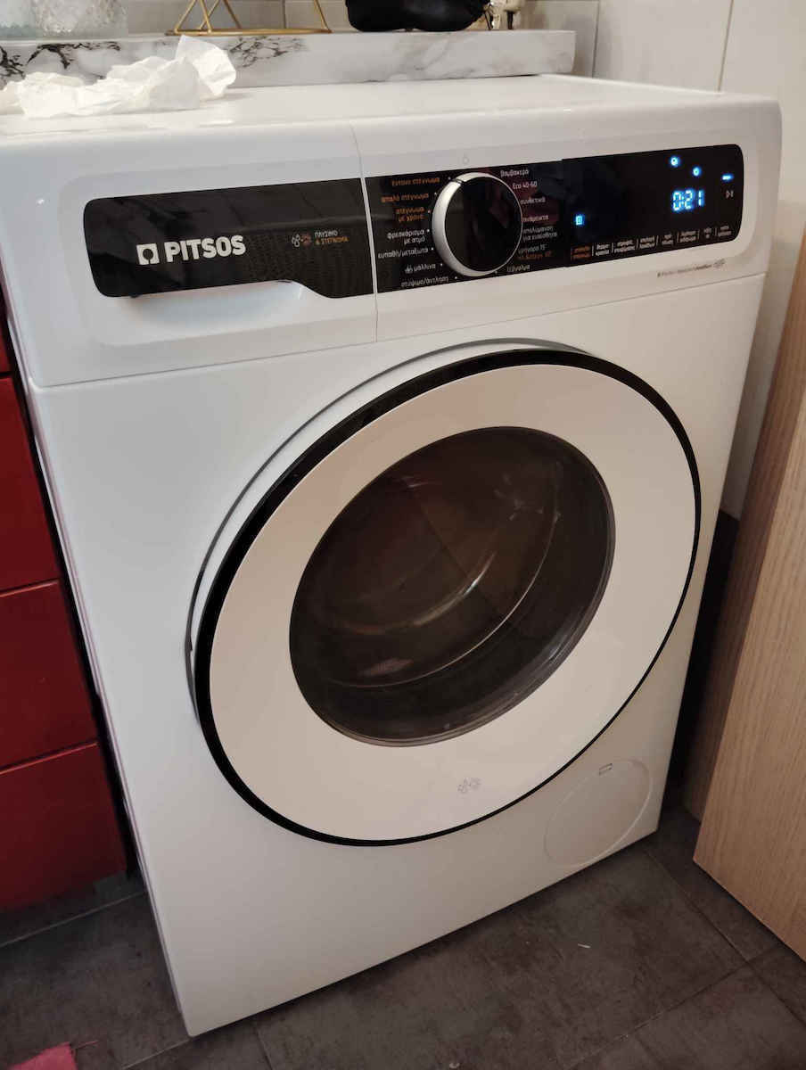 Pitsos Πλυντήριο-Στεγνωτήριο Ρούχων 9kg/6kg 1400 Στροφές