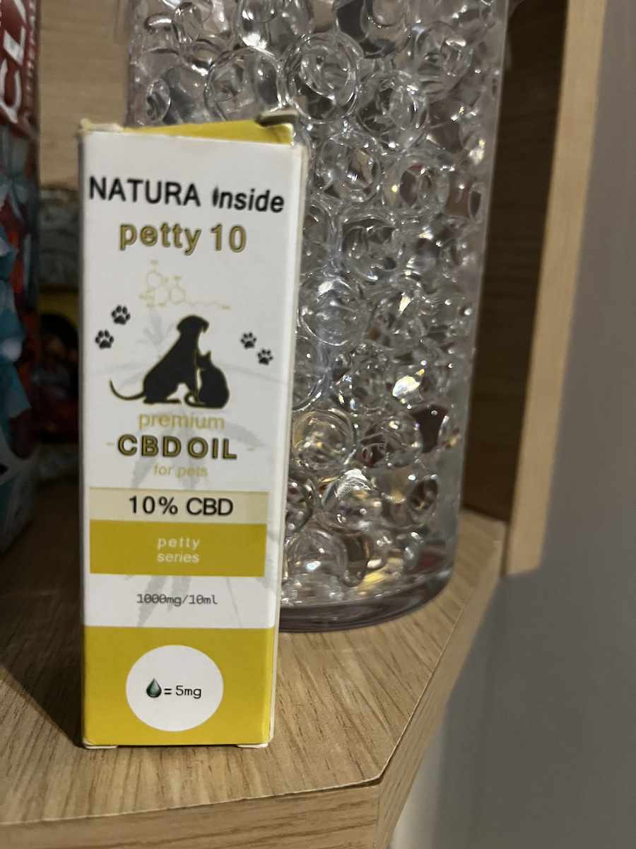 Natura Inside-έλαιο Cbd Κατοικίδια Λάδι Σολομού 10% Cbd Petty 10ml