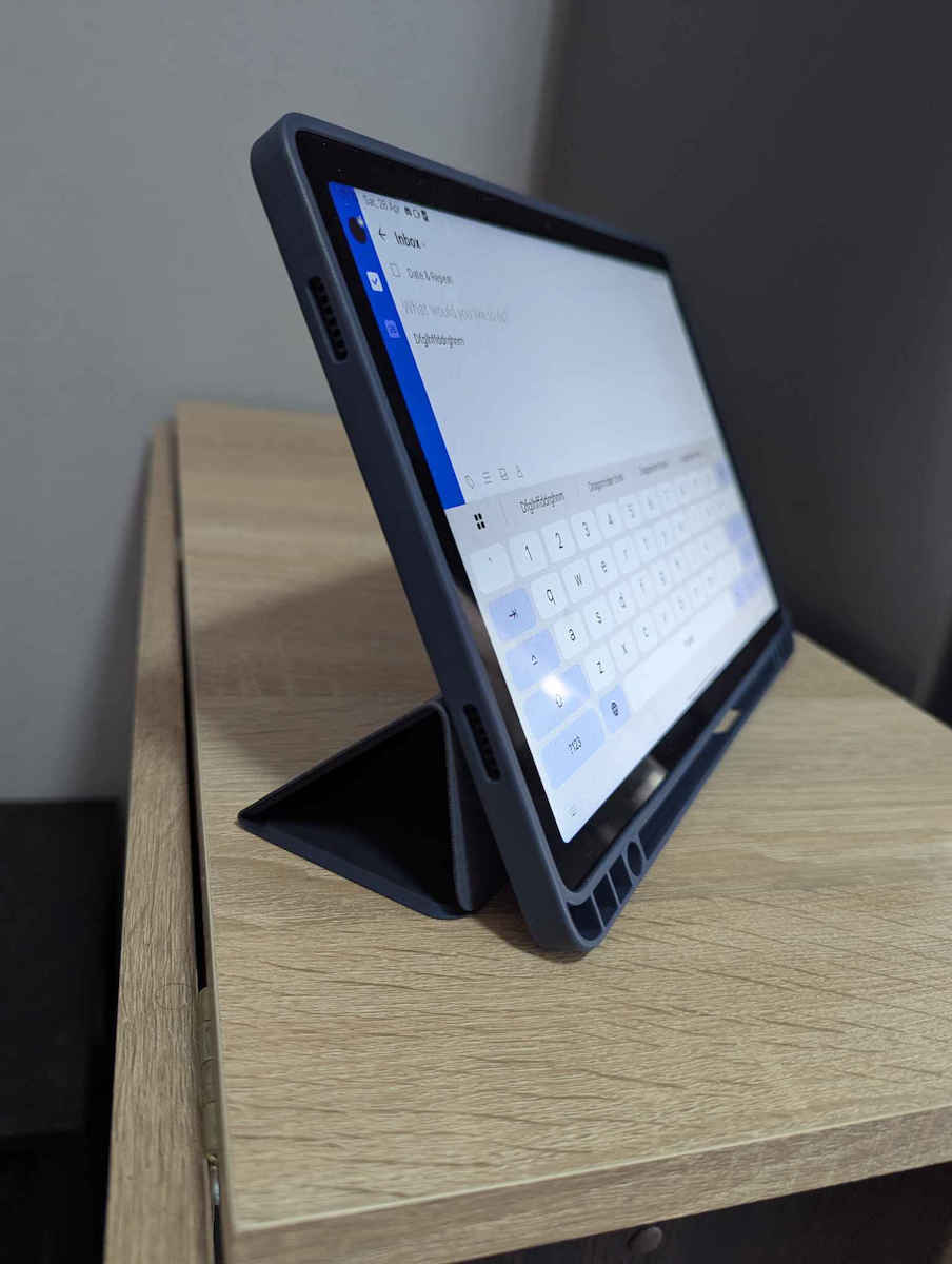Tech-Protect Sc Pen Flip Cover Navy Μπλε (Galaxy Tab A9+)