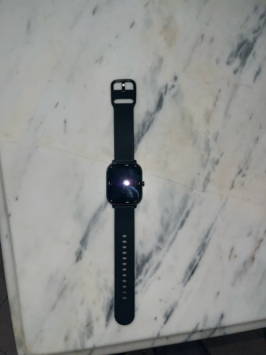 Curea Silicon Negru (Amazfit GTS 4)