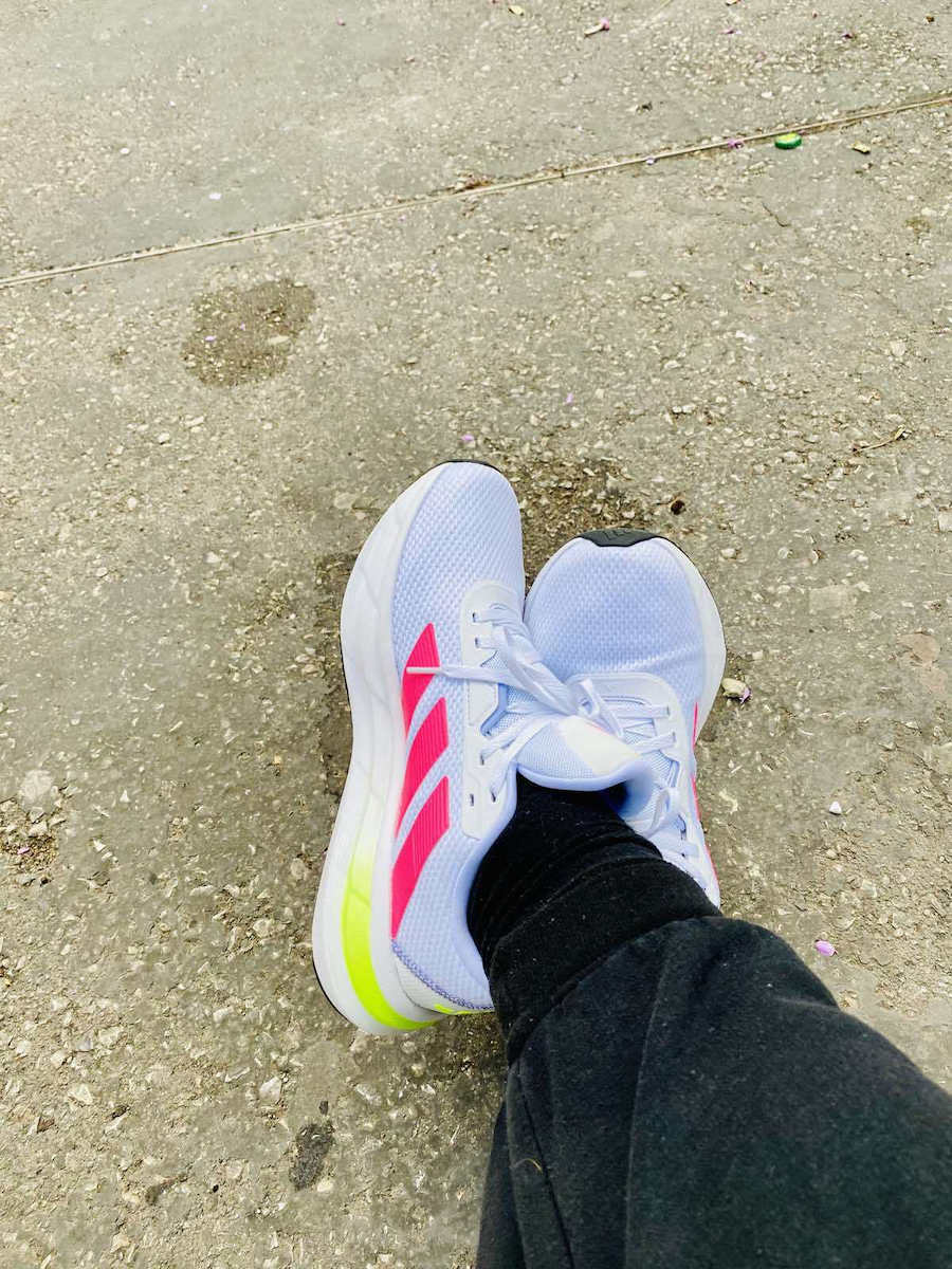 Galaxy 7 Sport Shoes Running Black - White