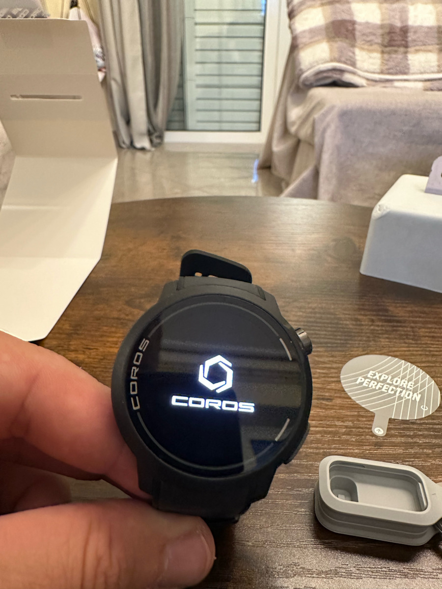 Coros Pace Pro GPS 46mm Smartwatch with Heart Rate Monitor (Black)