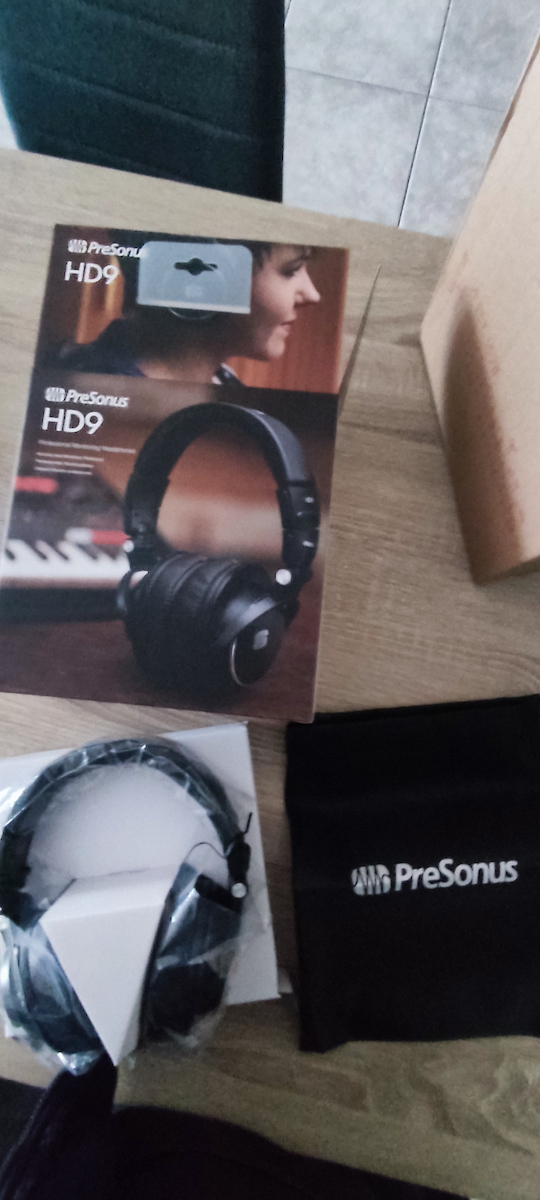 Presonus HD-9 Ενσύρματα Over Ear Ακουστικά Μαύρα