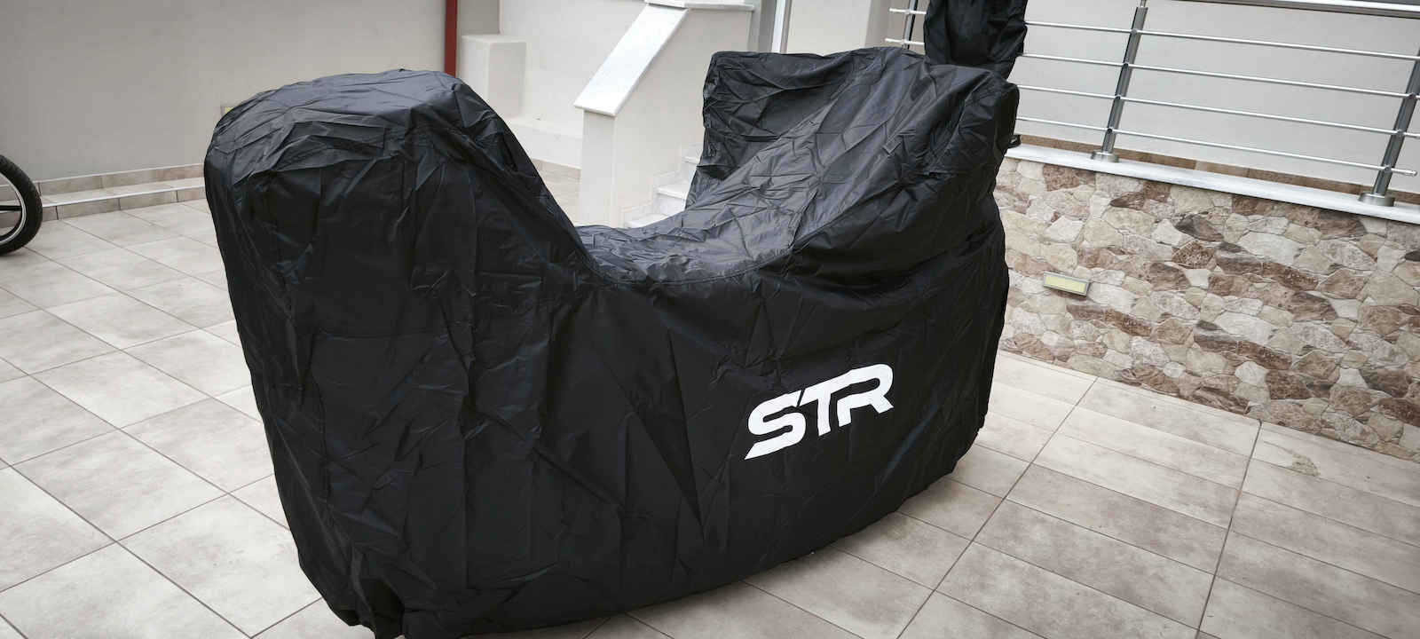 STR Motorcycle Cover Extra Large L246xW104xH135cm