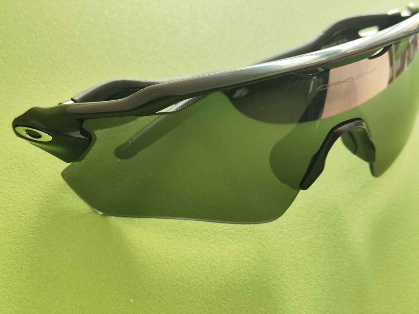 Oakley Radar Ev Path Ανδρικά Γυαλιά Ηλίου με Μαύρο Κοκκάλινο Σκελετό και Μαύρο Polarized Καθρέφτη Φακό OO9208-51