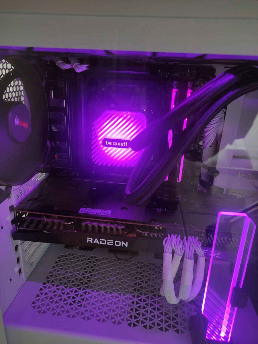 Be Quiet Light Loop Water Cooling System AIO CPU With 3 Fans 120mm And RGB Lighting
