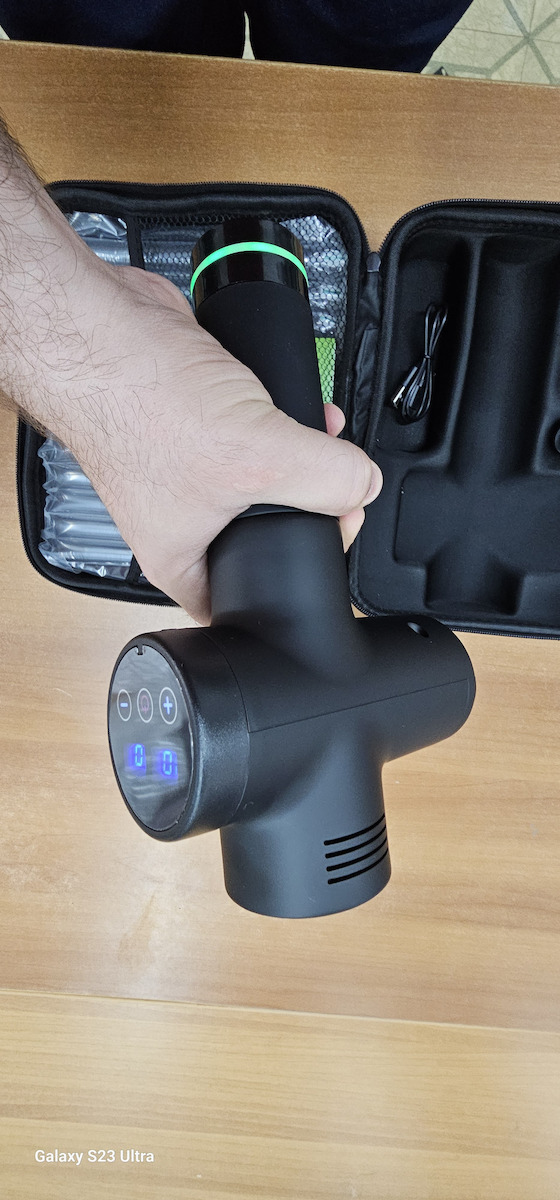 ACP Gun Massage for the Legs, the Body & the Hands with Vibration