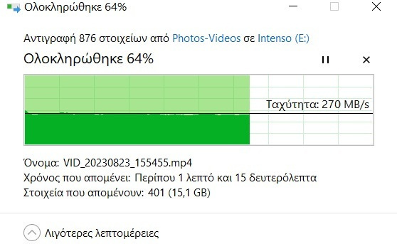 Intenso Premium Edition USB 3.0 Външен SSD 1TB 1.8" Черен