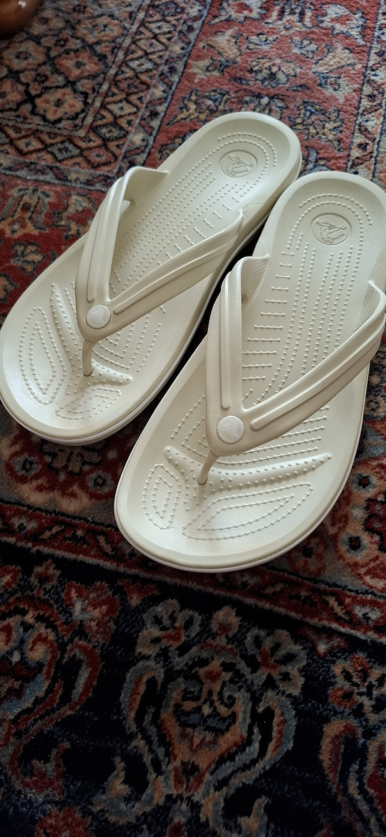 Crocband Men's Anatomic Flip Flops Navy