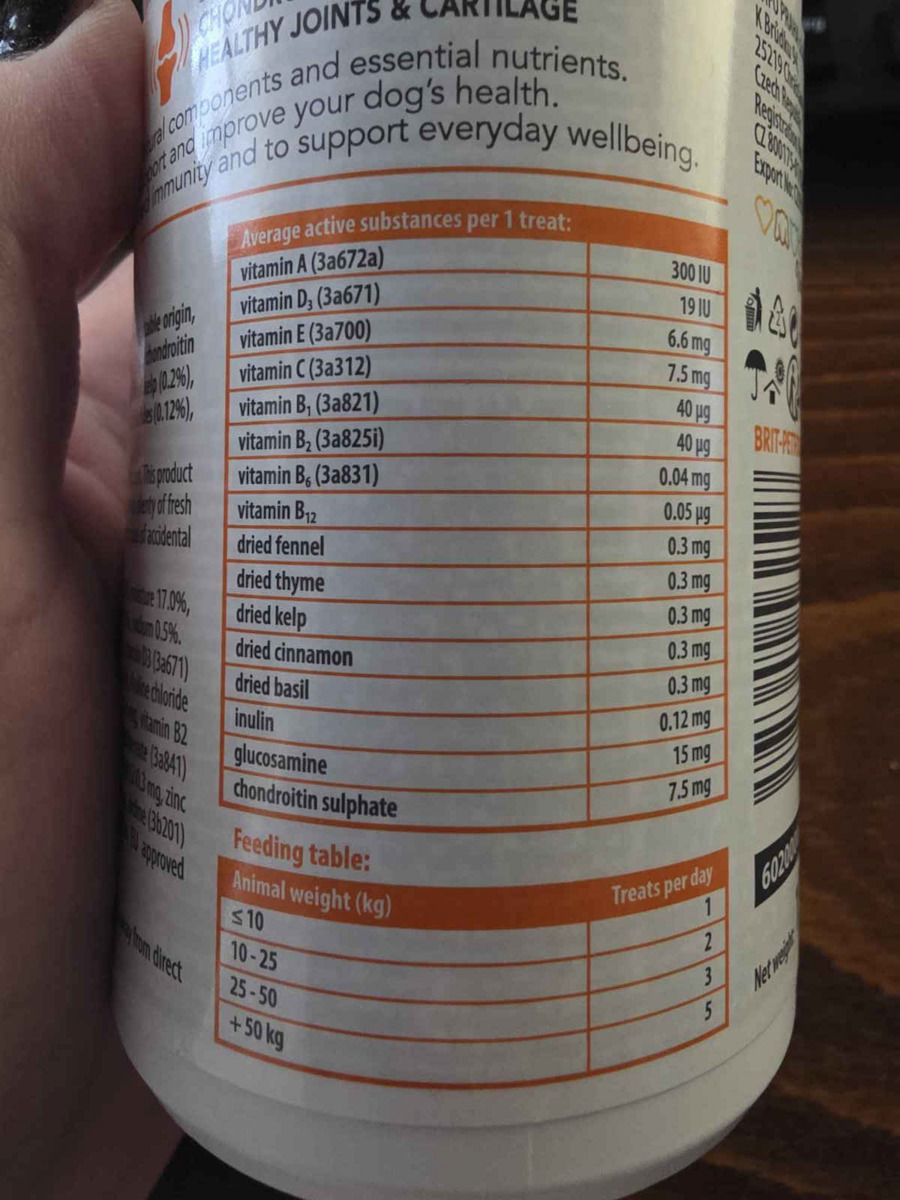 Brit Multivitamin Πολυβιταμίνες Σκύλου σε Δισκία 150gr για Ενίσχυση Ανοσοποιητικού