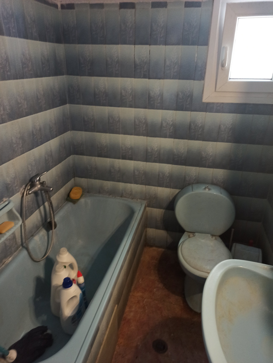 V33 Renovation Perfection Bathroom Цвят Бежов Памучна завеса 750мл