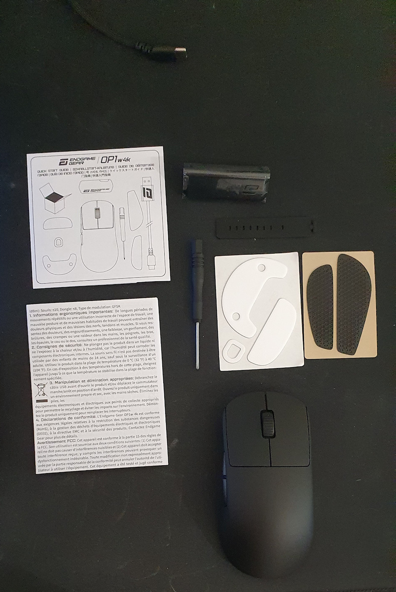 Endgame Gear Ασύρματο Gaming Ποντίκι 26000 DPI Μαύρο