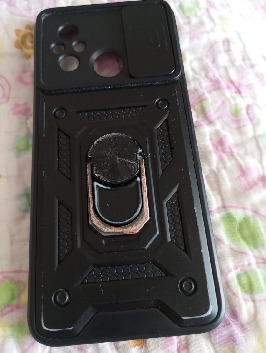 Tech-Protect Camshield Pro Back Cover Plastic Black (Redmi 12C)