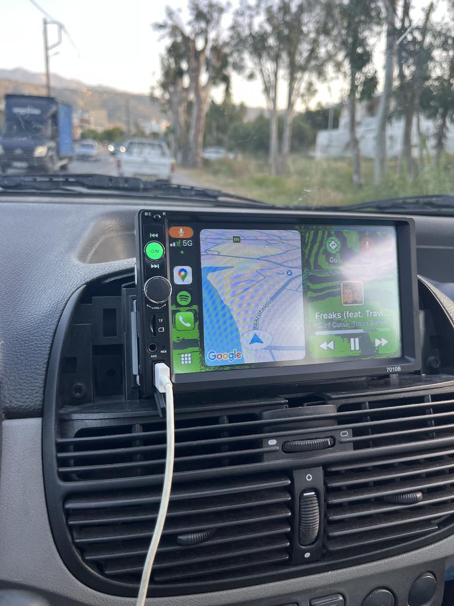 Carmedia Ηχοσύστημα Αυτοκινήτου 1DIN (Bluetooth/USB)