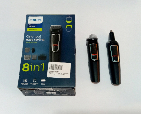 Philips Multigroom Series 3000 MG3730/15 Rechargeable Hair Clipper Black