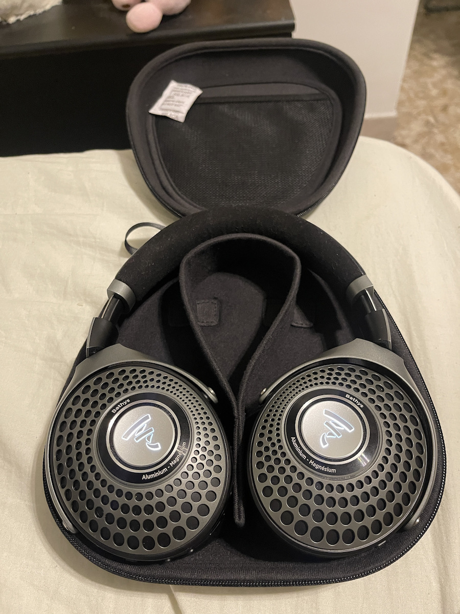 Focal Bathys Wireless Wired Over Ear Headphones with 30 Hours Playing Time and Quick Charge Dune