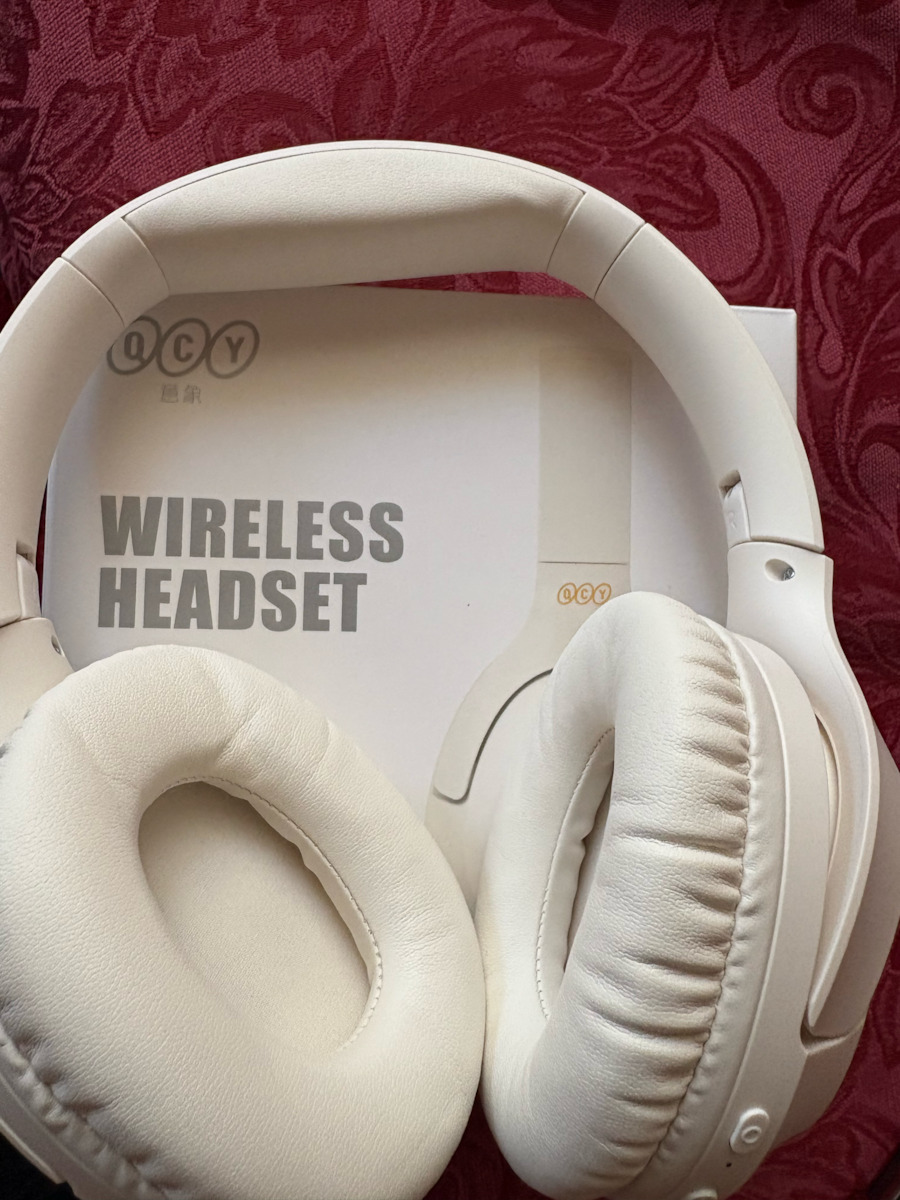 QCY H2 Pro Kabellose Bluetooth Über Ohr Kopfhörer mit 60 Stunden Wiedergabezeit Weiße
