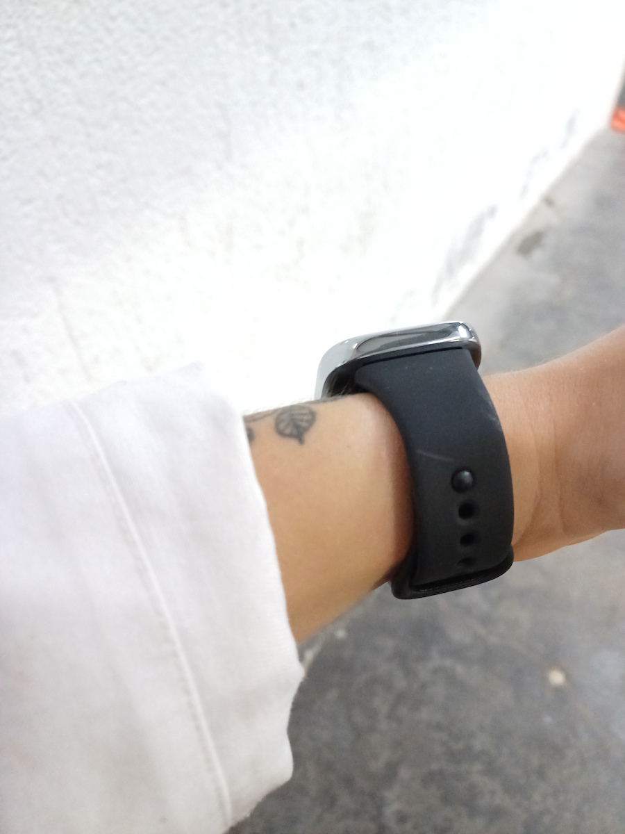 Λουράκι Σιλικόνης με Pin Μαύρο (Redmi Watch 3 Active)