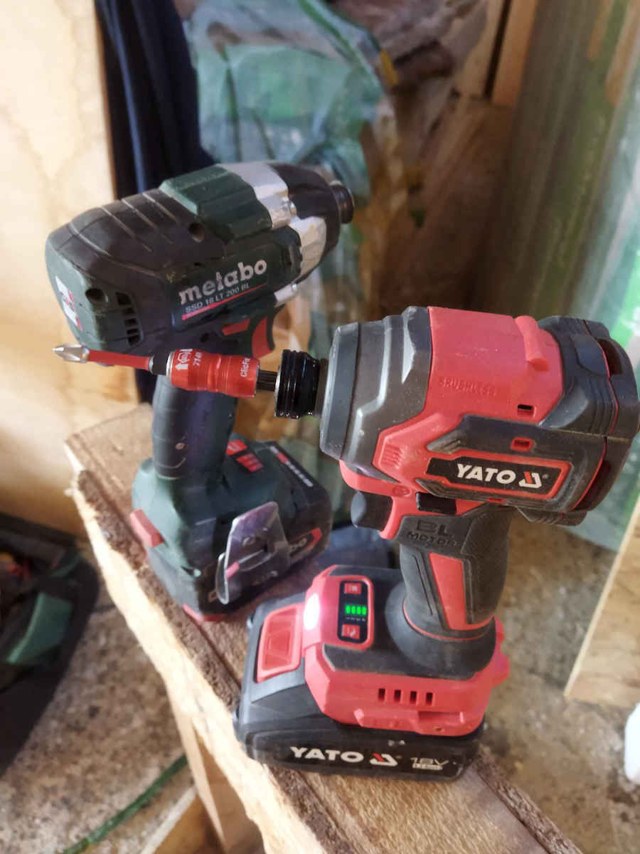 Yato YT-82798 Brushless 18V 1x4Ah Battery Impact Screwdriver