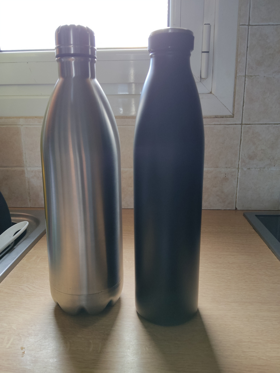 Lifegreen Μπουκάλι Θερμός Ανοξείδωτο BPA Free 1lt Black