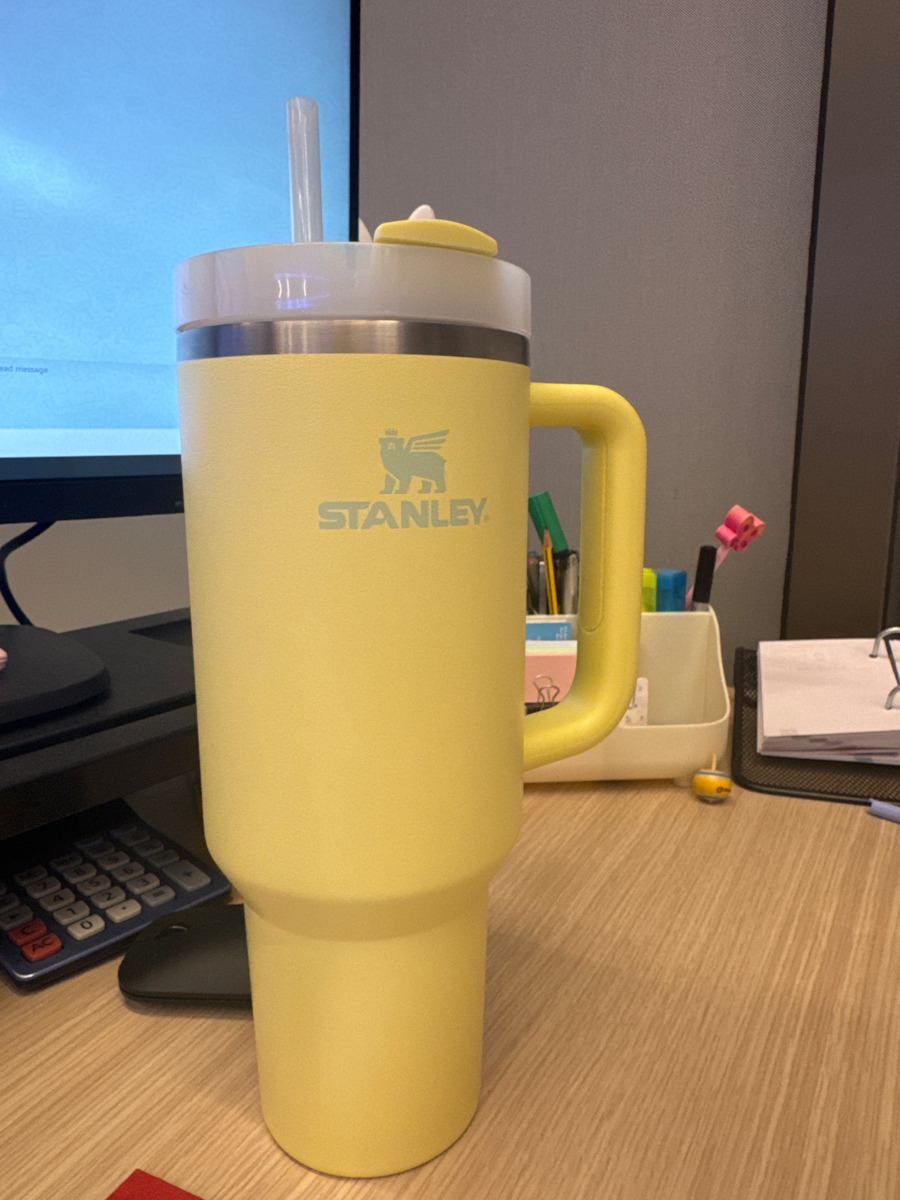 Stanley Quencher H2.0 FlowState Handled Tumbler Θερμός Ανοξείδωτο BPA Free 1.18lt Twilight με Καλαμάκι και Λαβή