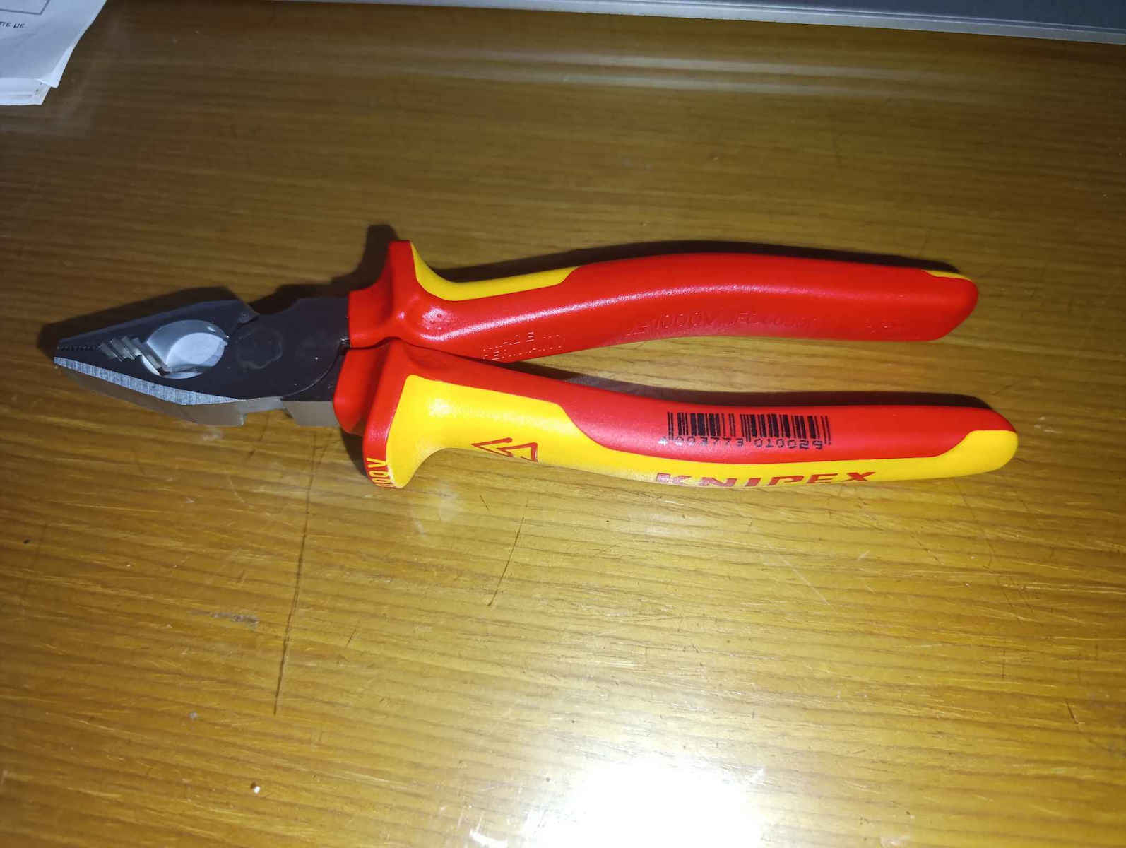 Knipex Πένσα Ίσια Ηλεκτρολόγου Μήκους 200mm