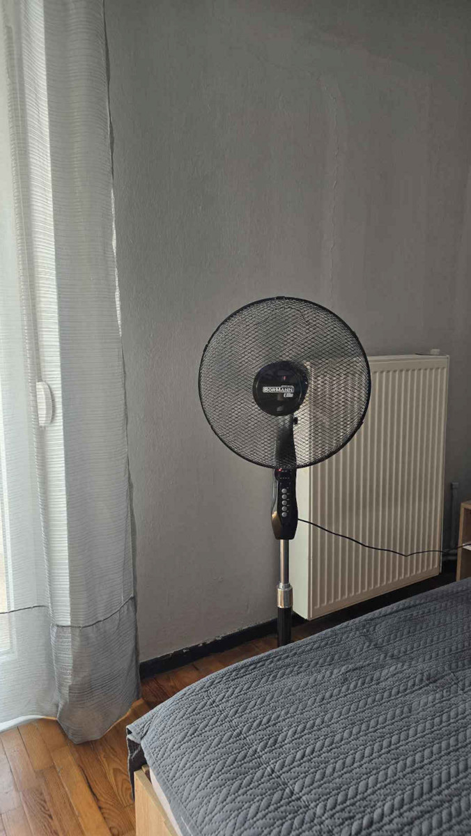 Bormann BFN6020 Ανεμιστήρας Ορθοστάτης 40W Διαμέτρου 40cm με Τηλεχειριστήριο Μαύρος