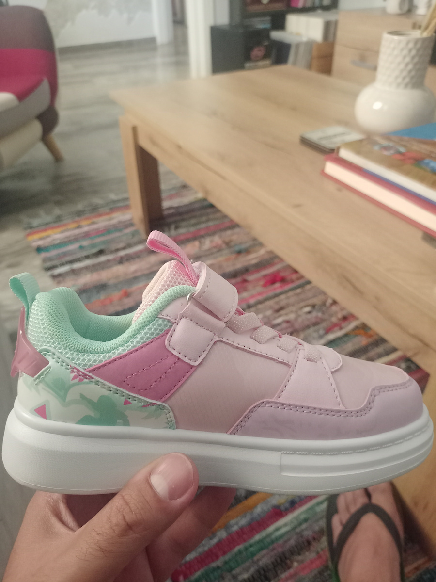 Memory Motion 3 Kinder Sneakers mit Klettverschluss Weiß