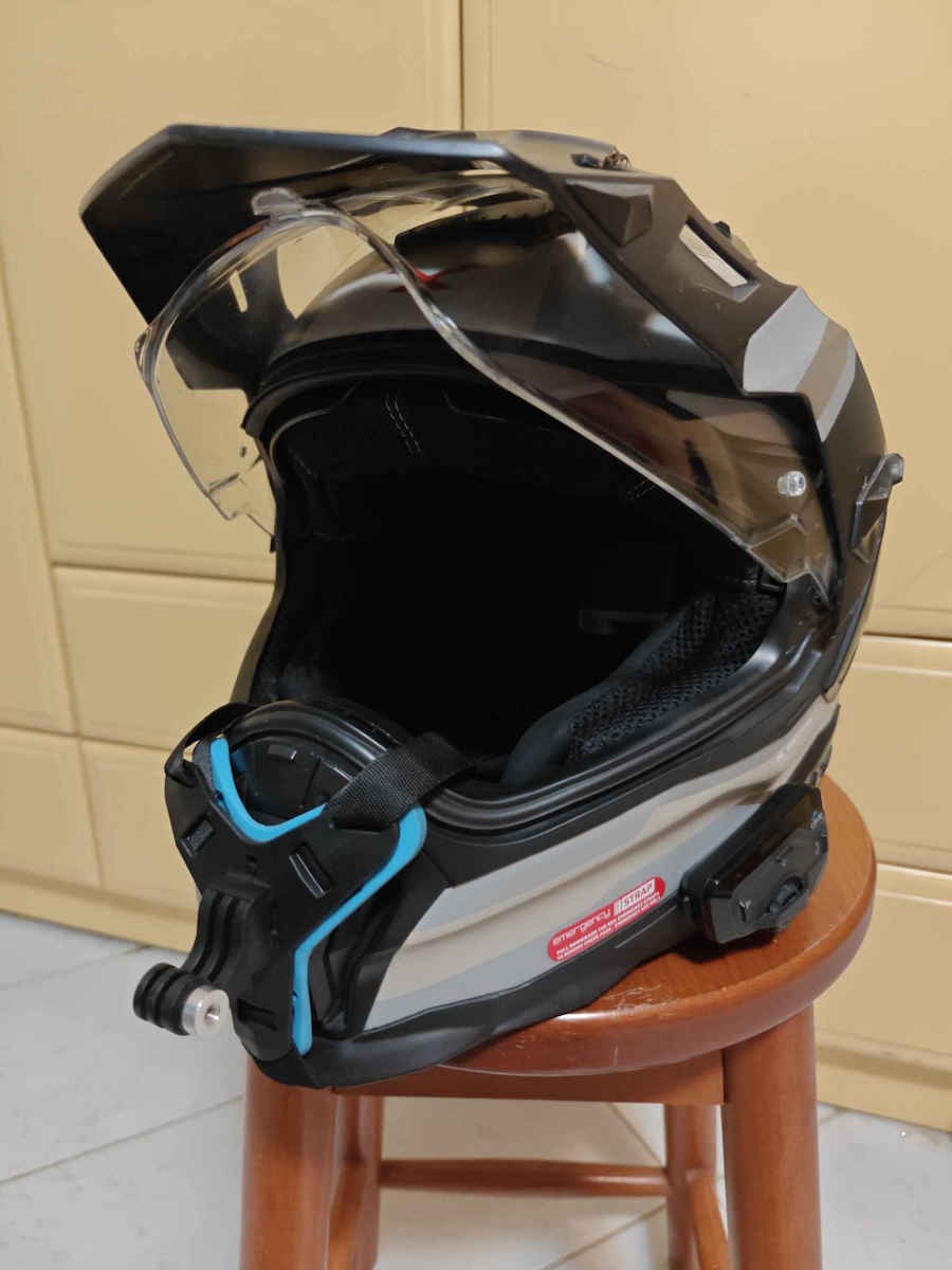 XTGP523 Motorcycle Helmet Chin Mount Holder Helmet Support Base Universal