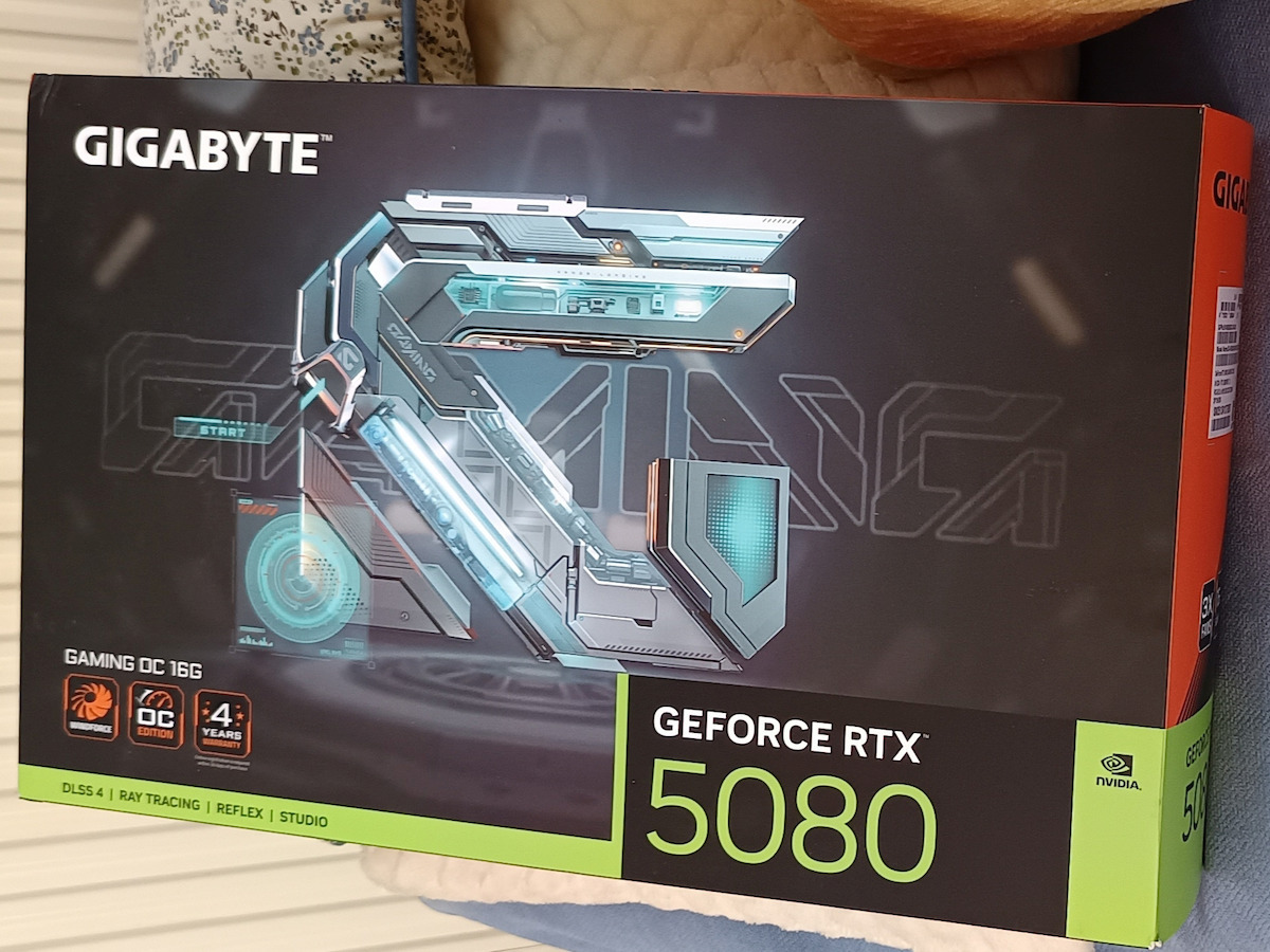 Gigabyte GeForce RTX 5080 16GB GDDR7 GAMING OC Κάρτα Γραφικών
