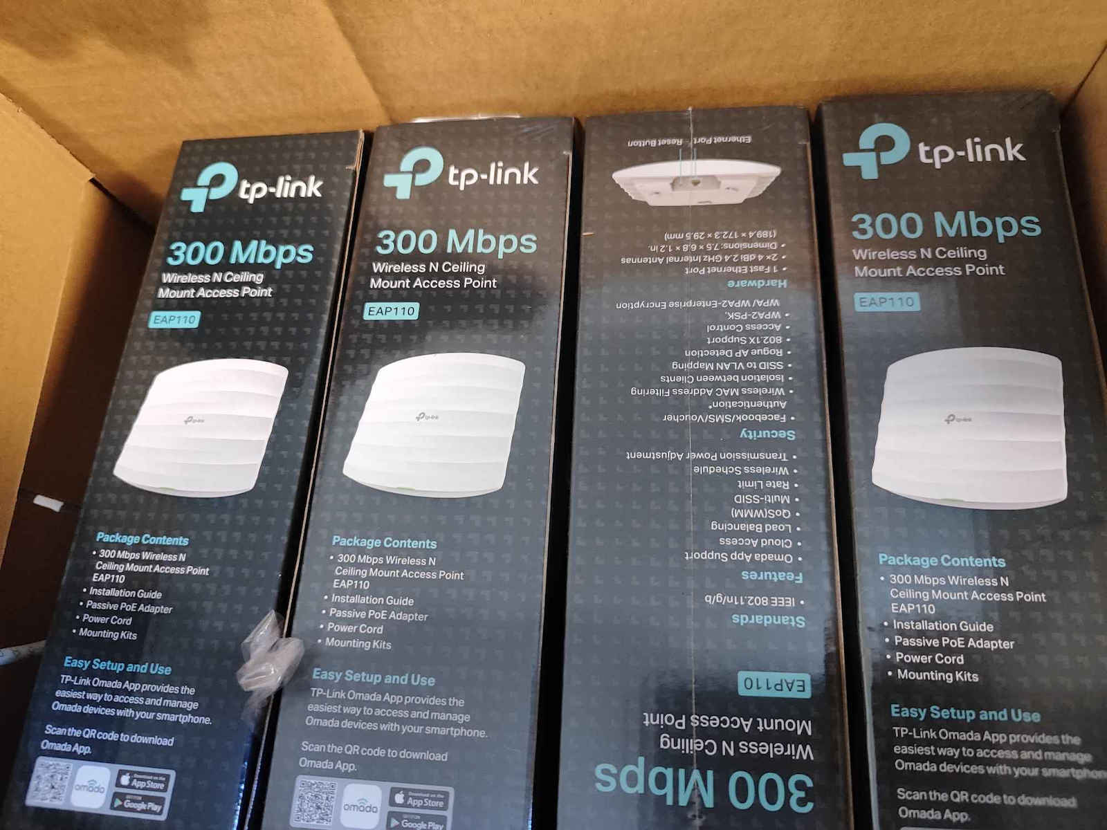 TP-LINK EAP110 v1 Access Point Wi‑Fi 4 Single Band (2.4GHz)