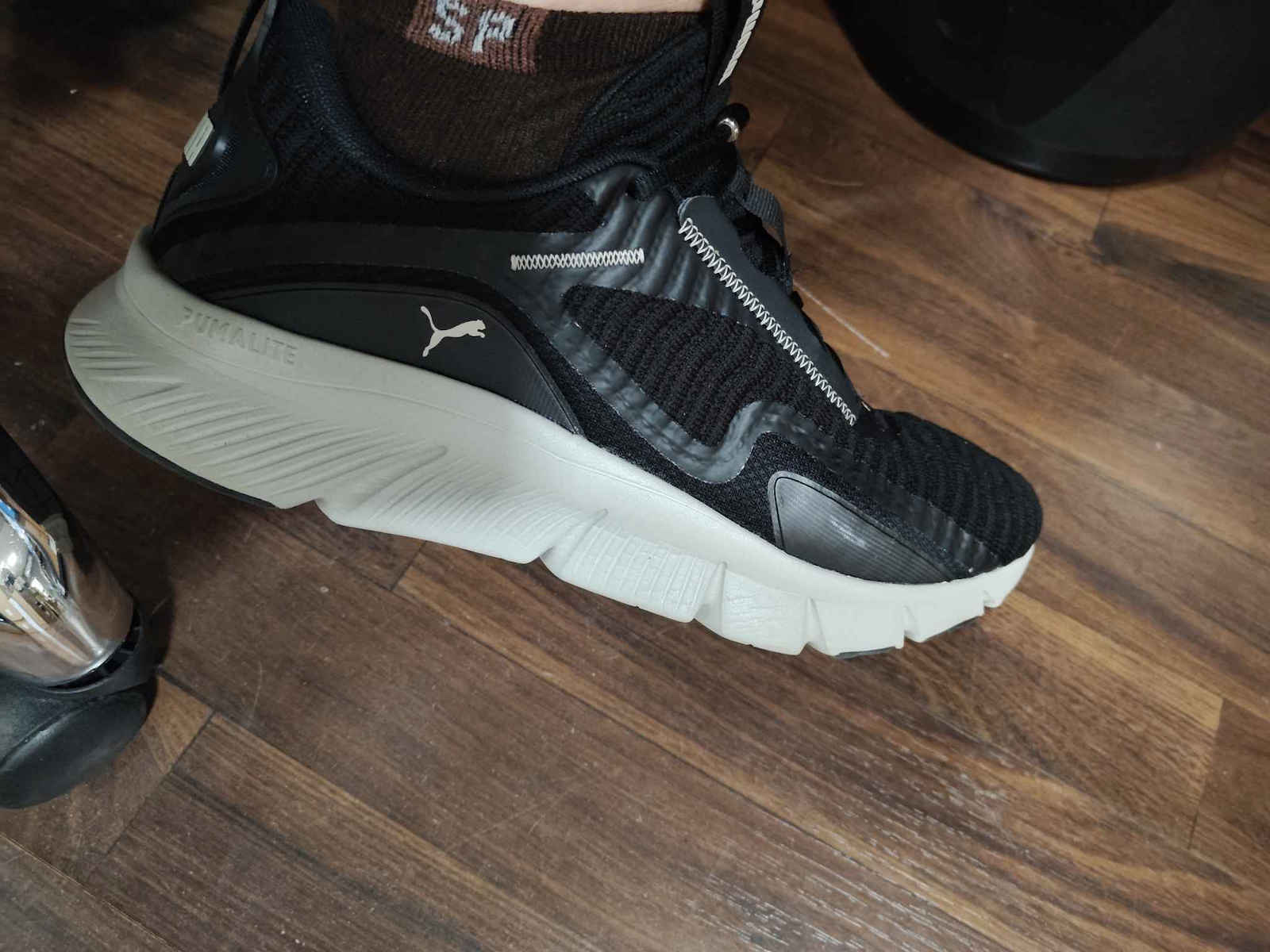 Flexfocus Lite Better Knit Ανδρικά Αθλητικά Παπούτσια Running Μαύρα