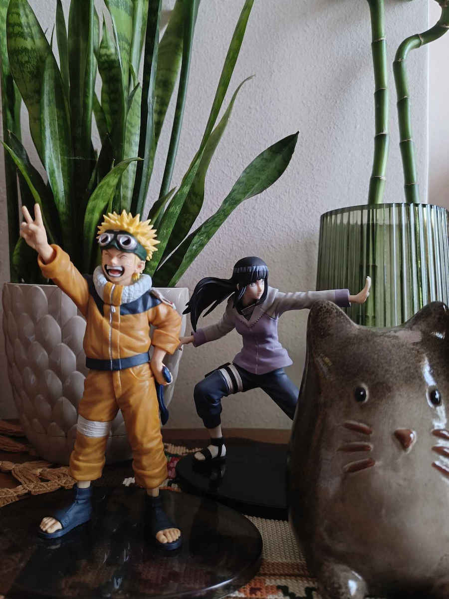 Banpresto Naruto Hinata Hyuga Stele Vibraționale Figurină 16 cm