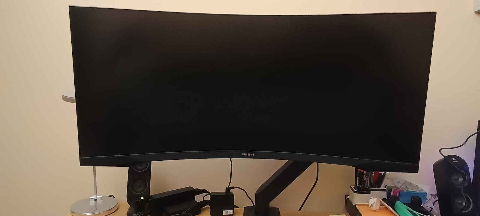 Arctic X1-3D Stand Desk Mounted Monitor up to 43" with Arm